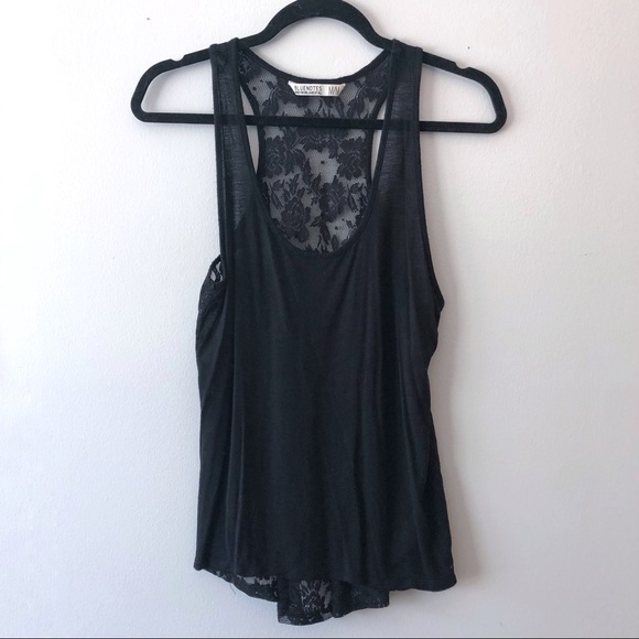 Bluenotes Tops - Cute Lace-Back Tank | Size Medium